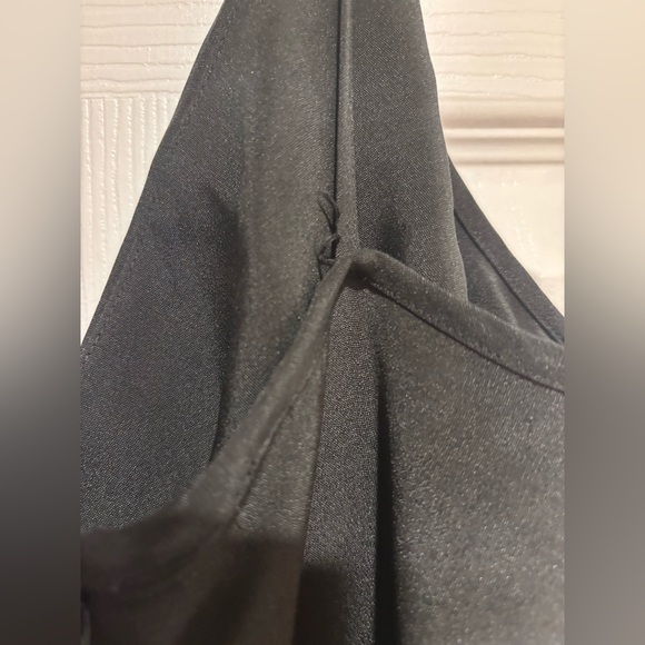 J. Crew Goddess Gown Black Silk size 8 - Picture 5 of 6